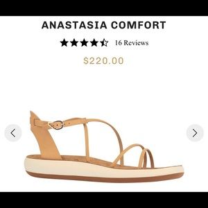 Ancient Greek Sandals Anastasia Comfort Size EU 39/US 9